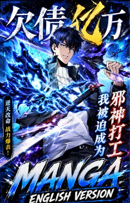 Billion in Debt, I Was Forced to Work for an Evil God EN Cover Image
